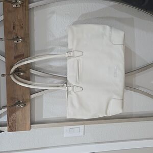 Buff bunny leather bag
